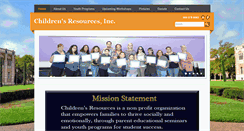 Desktop Screenshot of childrensresources.net